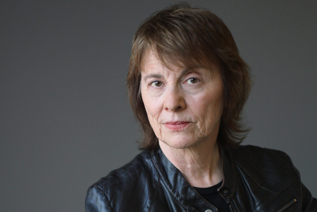 Nærbillede af Camille Paglia